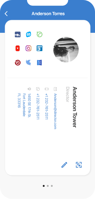 YOOU is your digital business card, always available.
